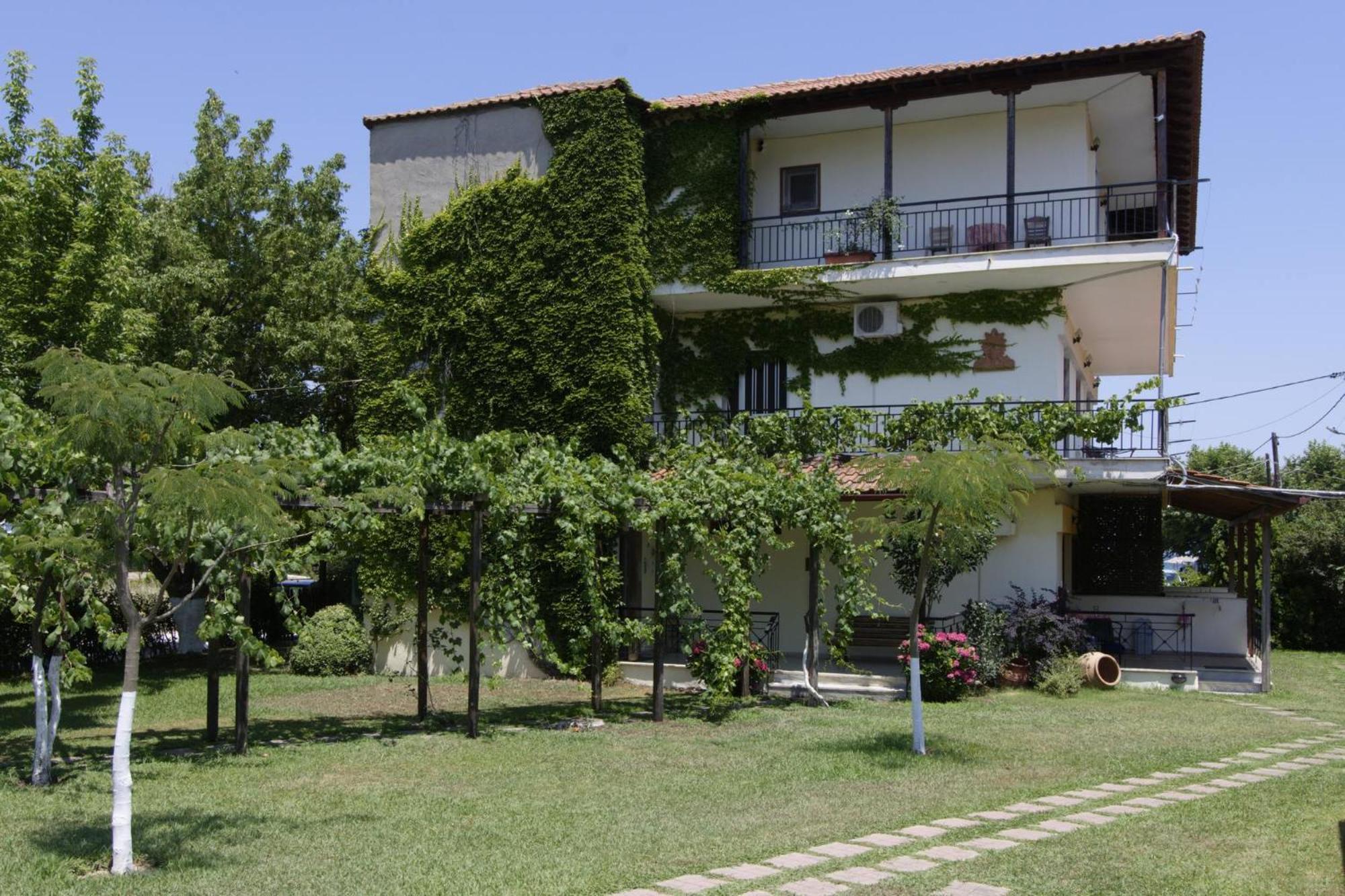 Lotos Apartments Stavros  Bagian luar foto
