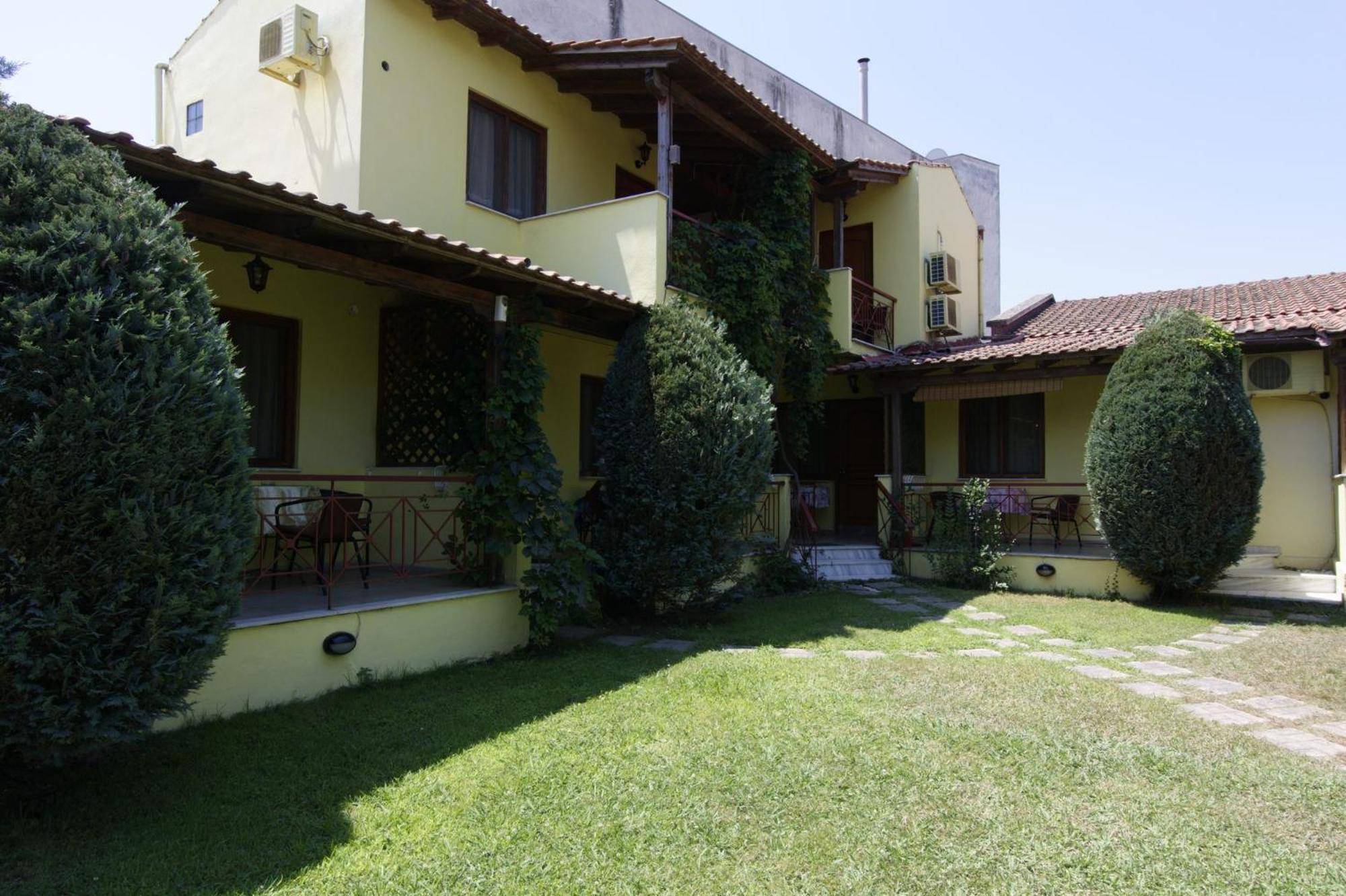 Lotos Apartments Stavros  Bagian luar foto